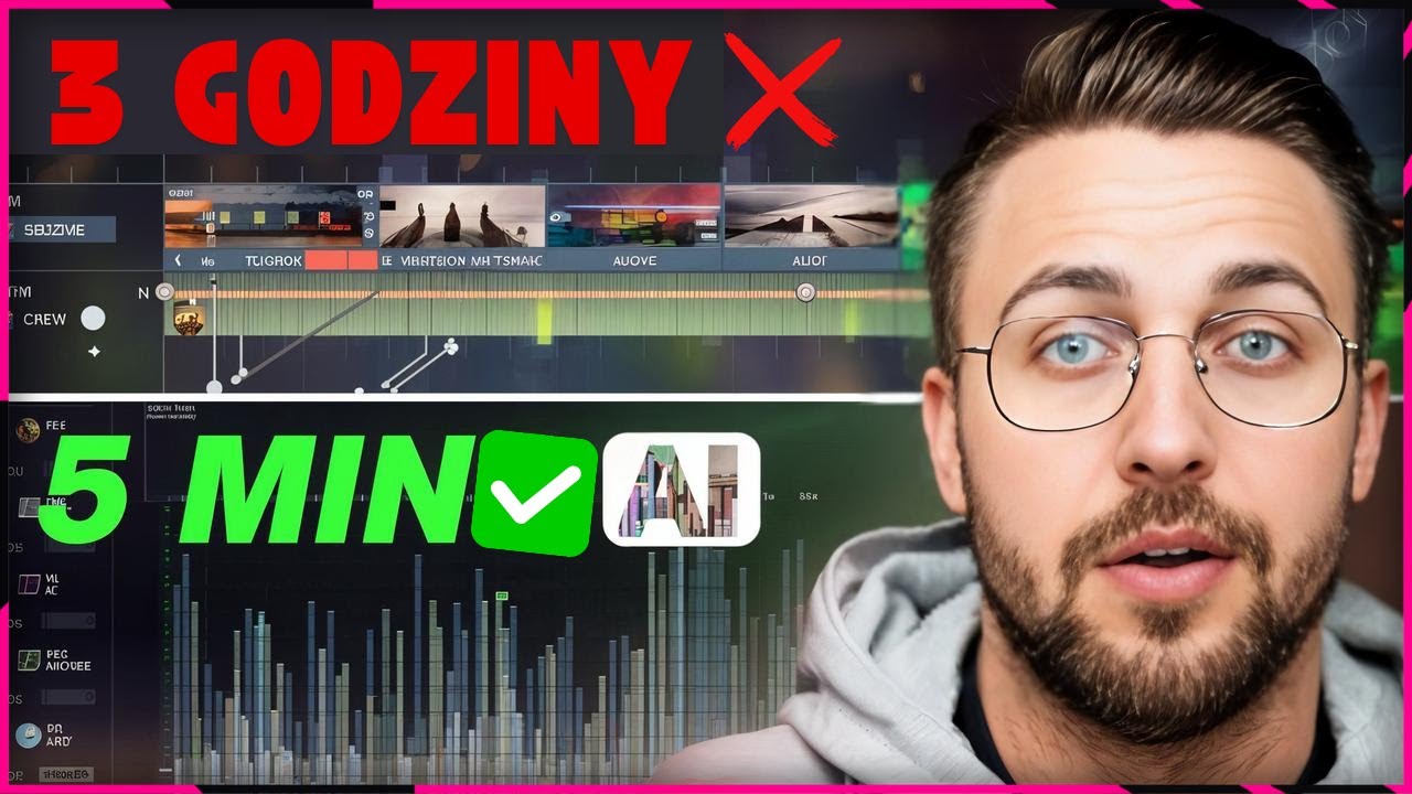 Montuj Filmy w Sekundę Bez Umiejętności Montażu! Zobacz jak zmontować video z AI w 5 minut