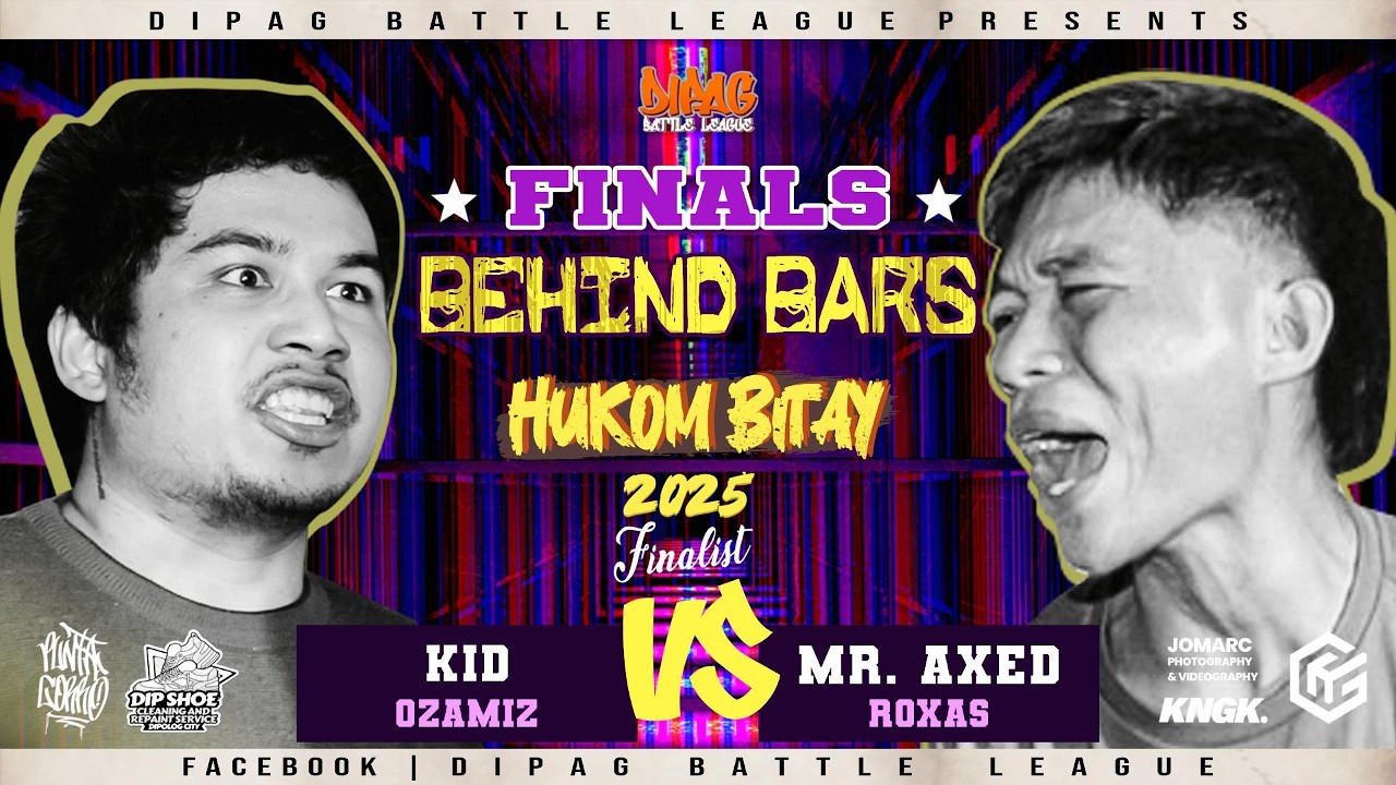 Mr Axed vs Kid - Hukom Bitay Finalist FINALS BEHIND BARS! #hukombitaychampionship #dipag2025champion