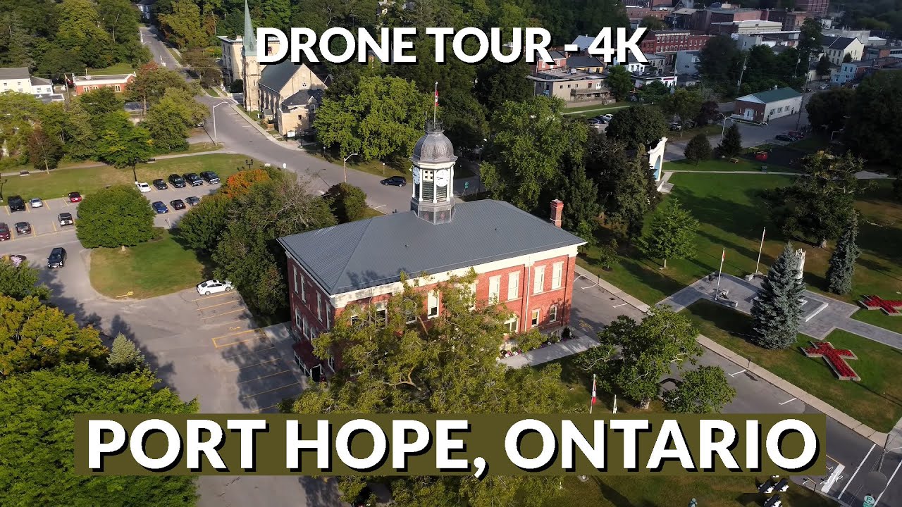 🌊 Port Hope, Ontario 🚁✨4K Drone
