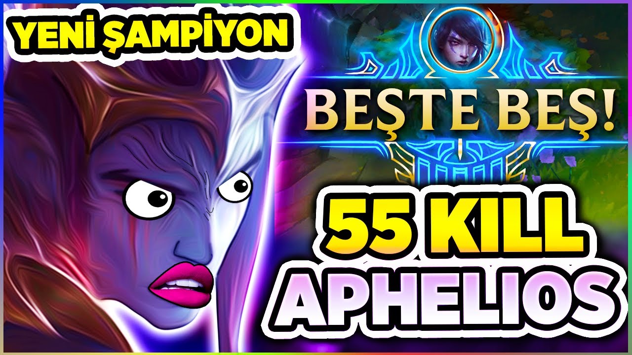 YENİ ŞAMPİYONLA ADAMLARI BASE'İNDE KESİP PENTA ATTIM!!! 55 KILL APHELIOS!!!