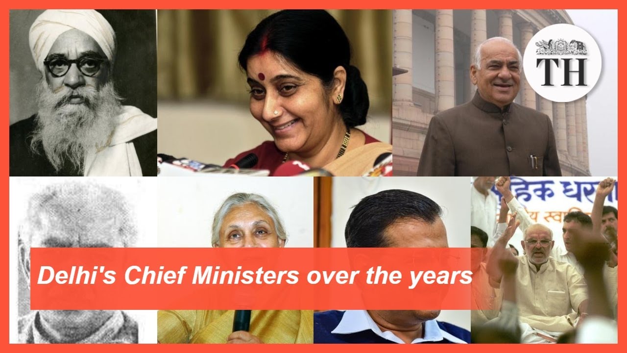 Delhi's Chief Ministers over the years