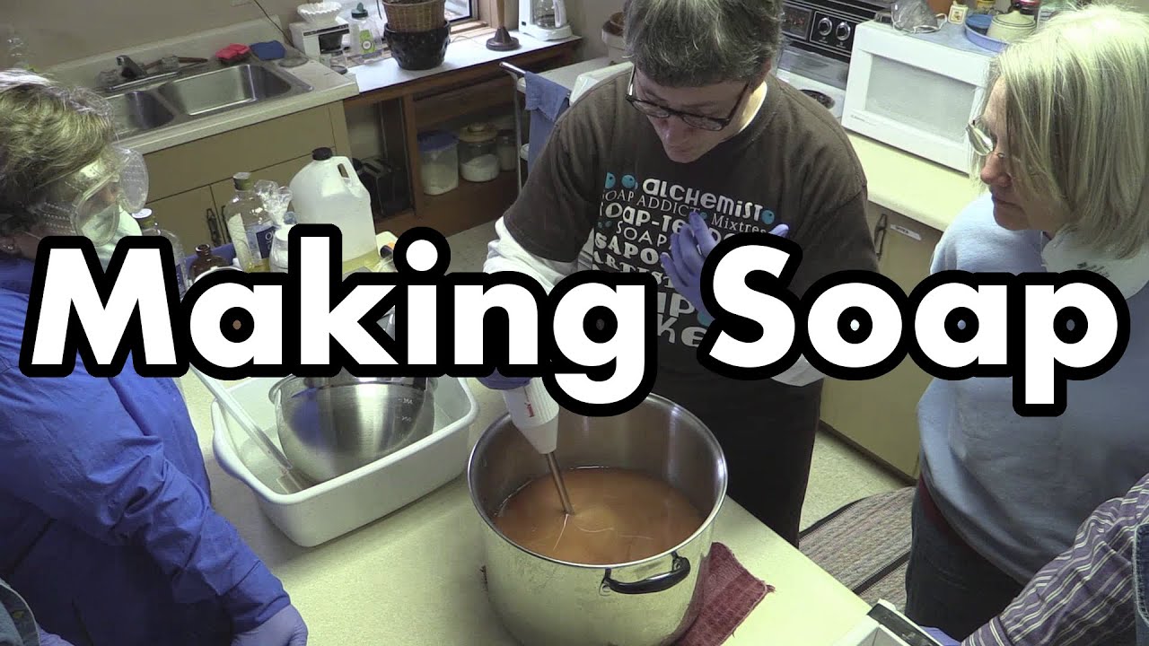 Making Soap: WWOOFing