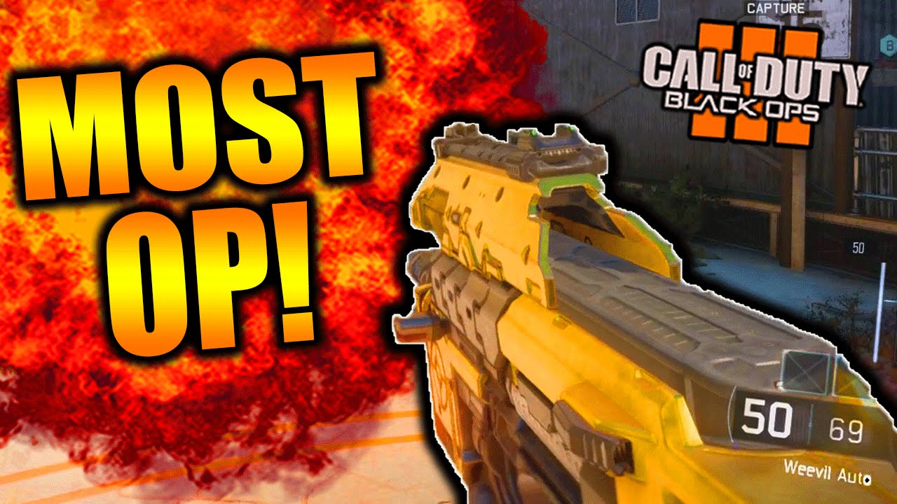 HOW TO MAKE THE WEEVIL OVERPOWERED! WEEVIL SMG BLACK OPS 3 BEST CLASS SETUP! (BO3 Weevil)