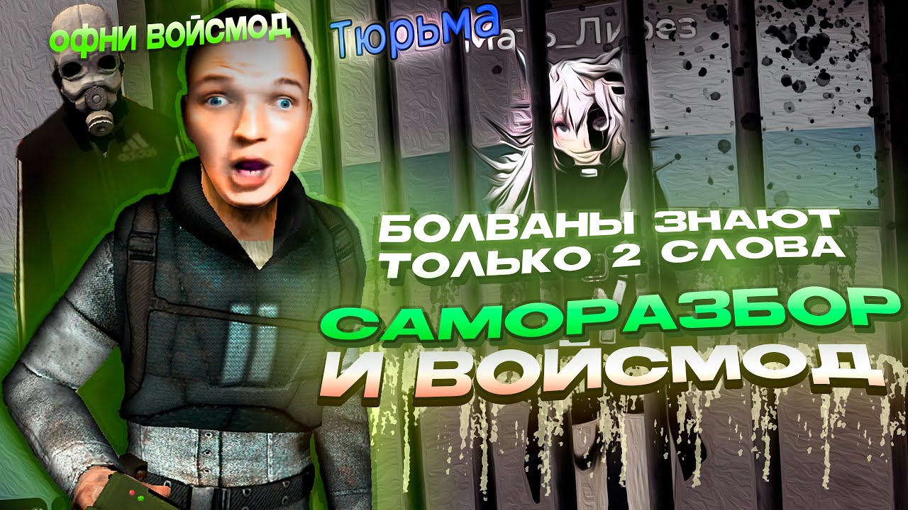 Саморазбор и Войсмод в Garry's Mod DarkRP