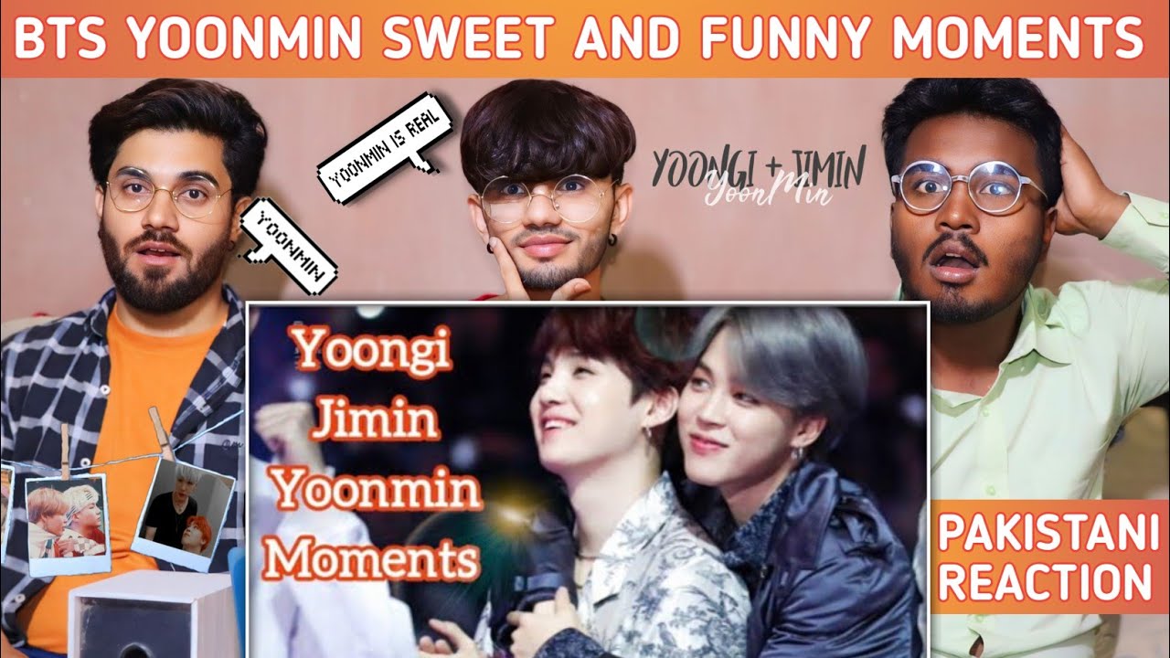 Bts Yoonmin Sweet Moments - Pakistani Reaction - Usman Rajpoot