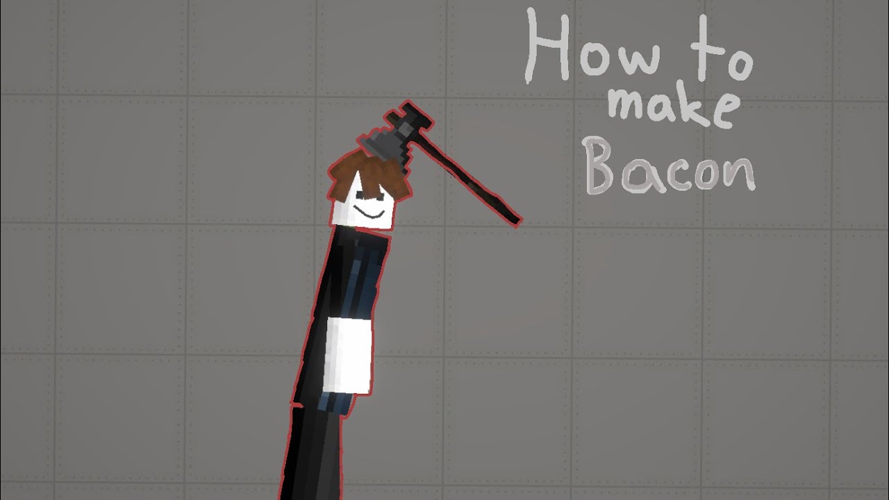 How to create Bacon | Melon playground