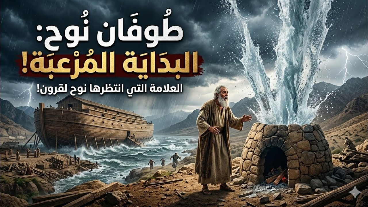 الحلقة 7 | طوفان نوح 🌊 : القصة الكاملة كما لم تسمعها من قبل.. مأساة الابن ونجاة المؤمنين