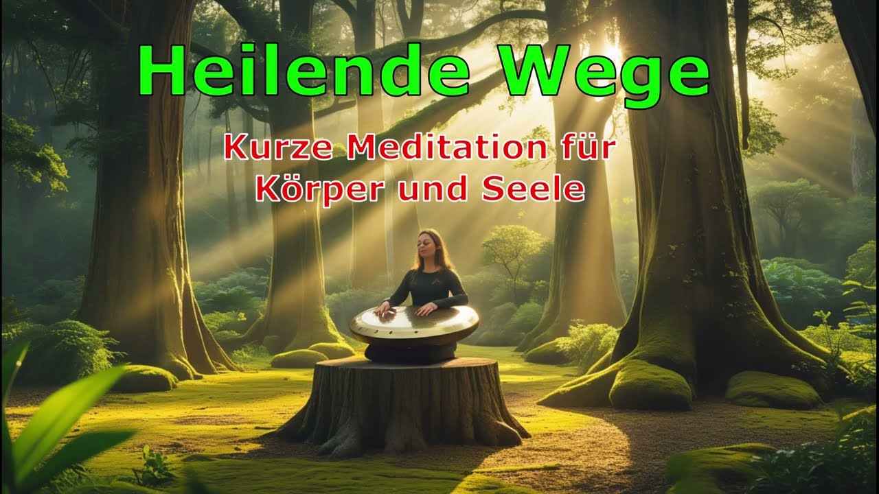 Heilende Wege –✨ Kurze Meditation für Körper, Geist & Seele | Eine Reise zu innerer Ruhe und Stille