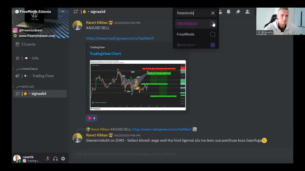 Reaalajas kauplemine + prognoosid (Forex + Kr&uuml;pto)