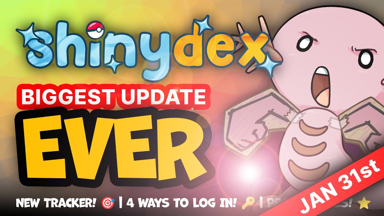 🔥 ShinyDex 2.0 &ndash; HUGE UPDATE! 🚀 New Features, Pro Tier & More! 🎉
