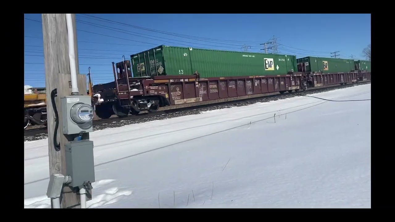 Four trains in less than five minutes 