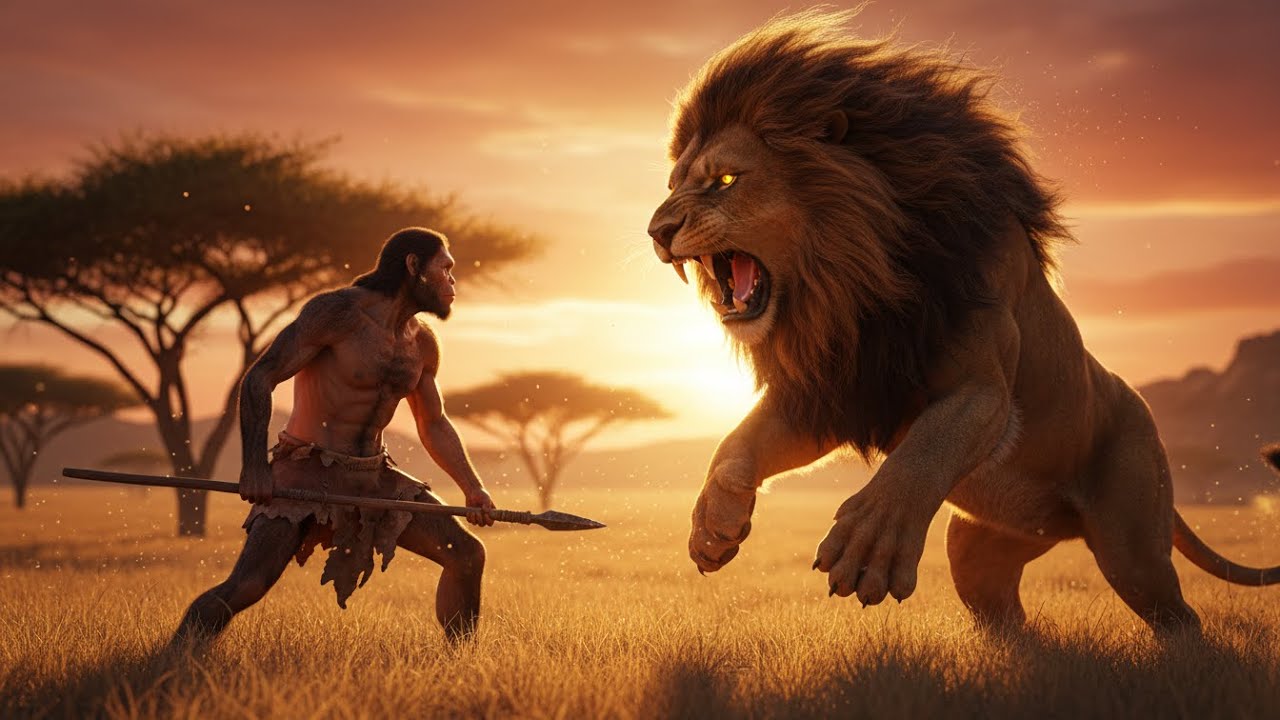 Life 4.1 Million Years Ago | The Night Humans Learned to Control Fire and Survive