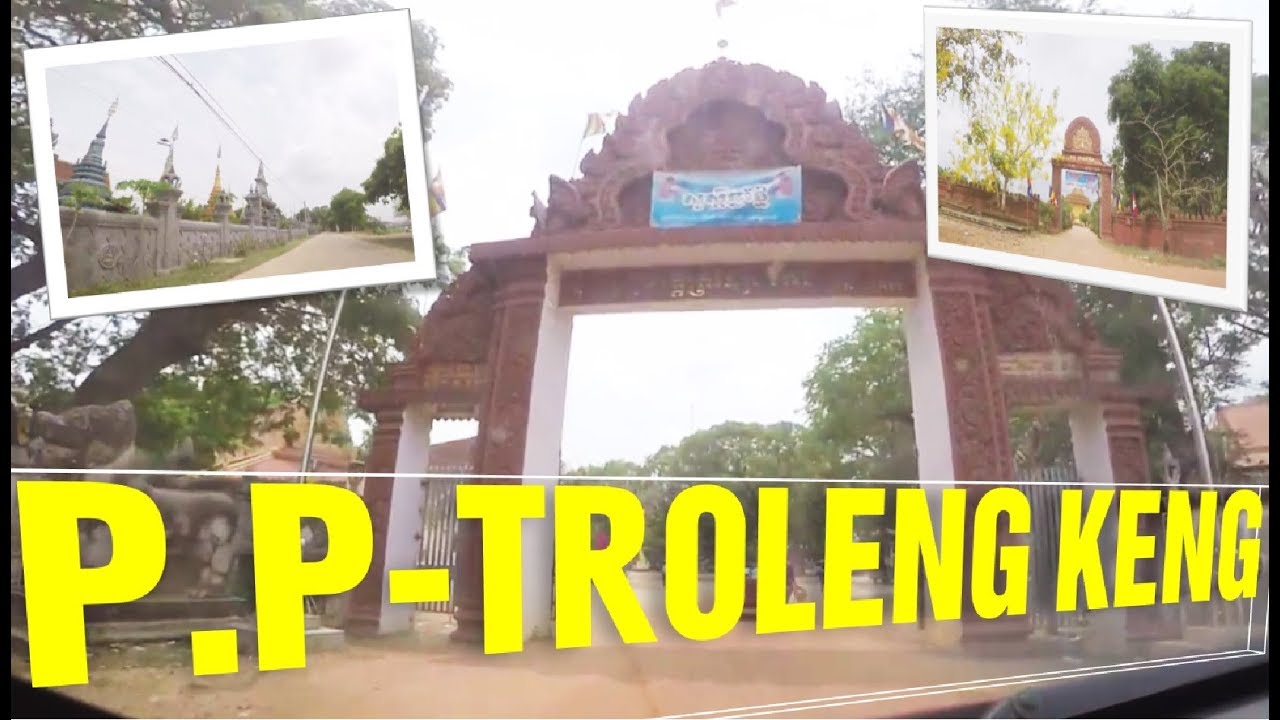 Ancient City Of Cambodia - River Front Pathway to Long Vek and Wat Troleng Keng