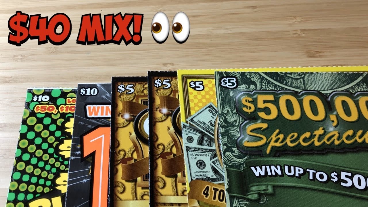 Five matches! | $40 mix of Florida Lottery Scratch Tickets!