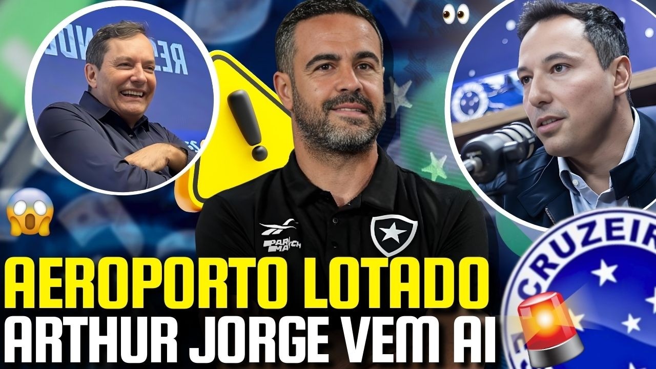 🚨 VAZOU: ARTHUR JORGE SERÁ O NOVO TÉCNICO DO CRUZEIRO - IMPRENSA BRASILEIRA JÁ CONFIRMA ACERTO
