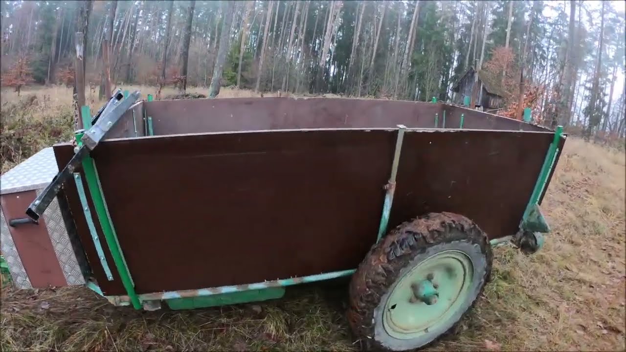08 díl 2025 smrk borovice těžba dřeva samovýroba Traktor Zetor 2011