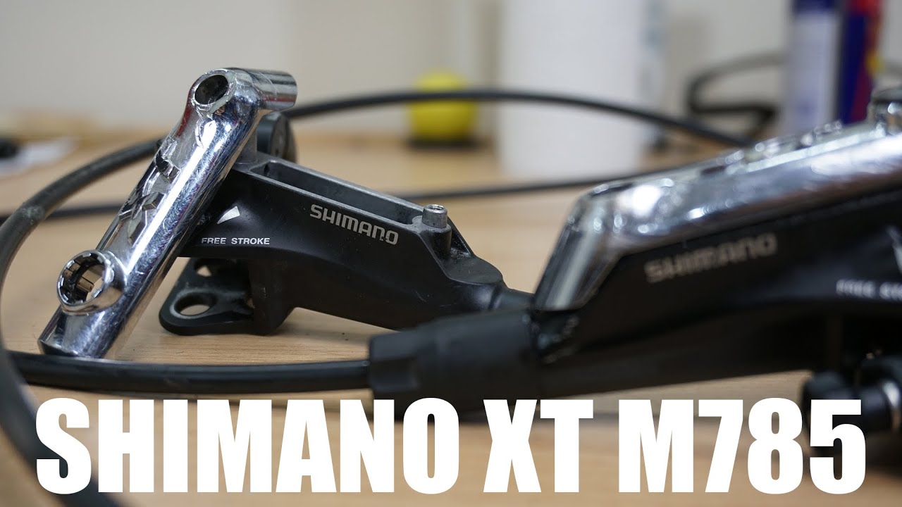 Shimano XT M785 Brake Lever Full Teardown And Rebuild