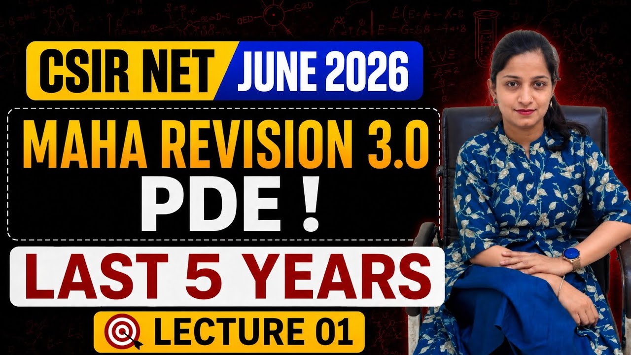 PDE Last 5 Years |🔥 Maha Revision |🔴 Part 01 | CSIE NET June 2026 | 🎯Mission JRF | ⚠️ Don't Miss