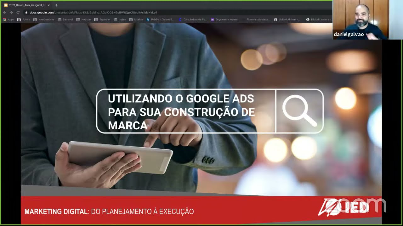 Aula Aberta | Utilizando o Google Ads para sua construção de marca