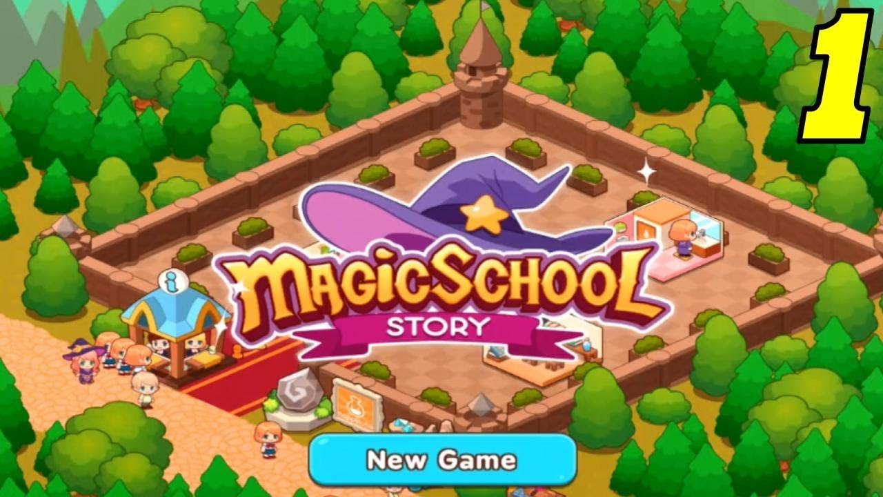 Magic School Story - Gameplay Walkthrough #1 - First Look (iOS, Android)