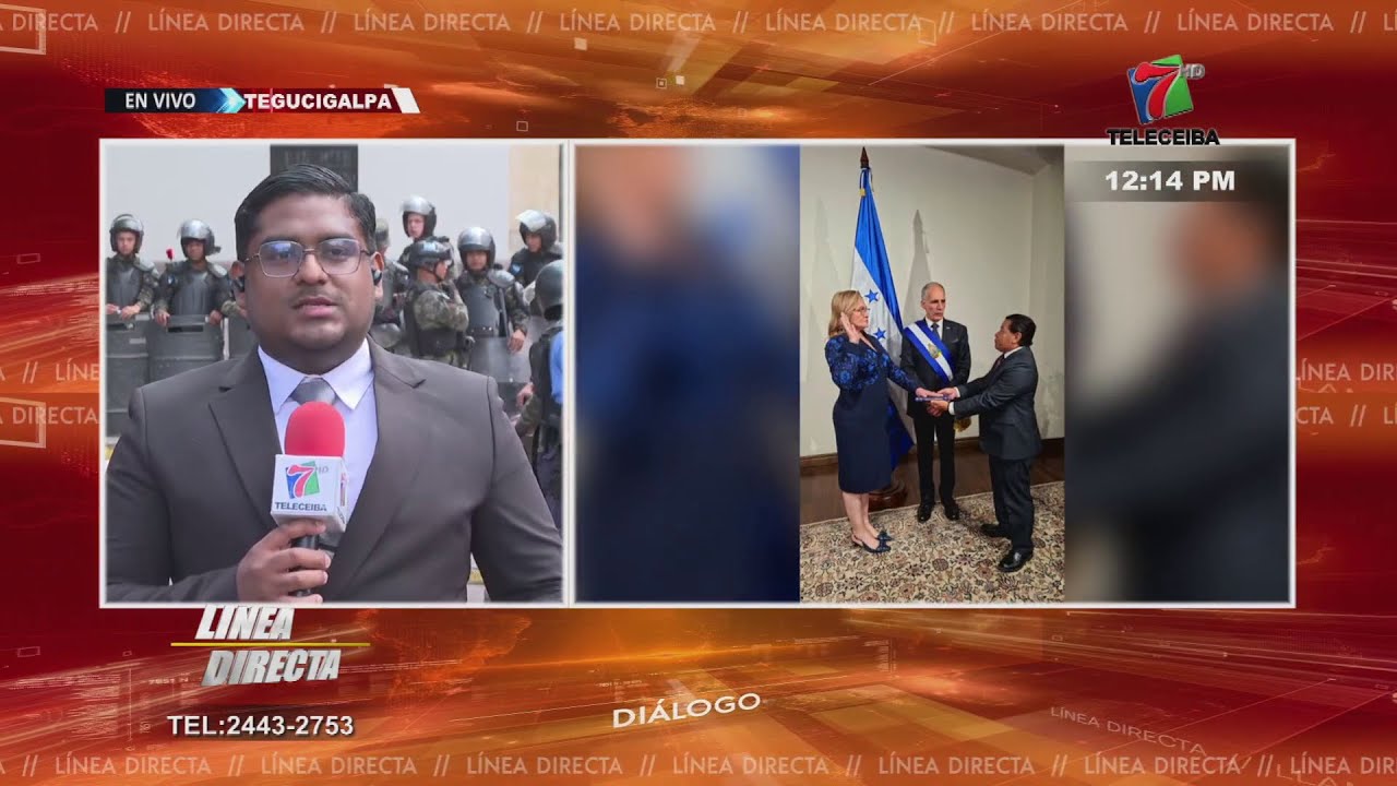 El presidente Nasry Asfura inicia juramentación de su gabinete