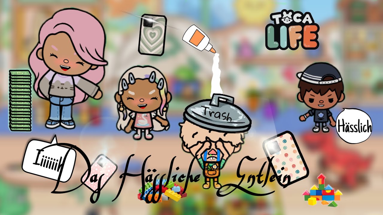 Das Hässliche Entlein Part 1 🥺🤣🎀 Toca Boca Story Deutsch 💗