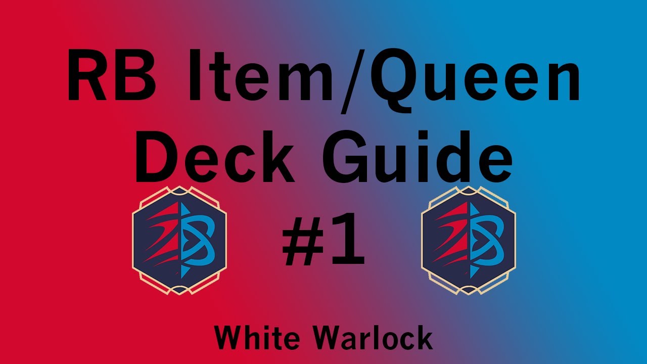 Red Blue Items/Queen Deck Guide - #1 - Queen Targets and How to Use Them