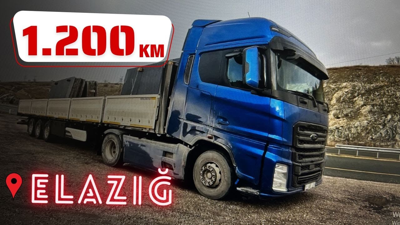 FORD F MAX İLE ELAZIĞ SEFERİ | FORD İLE İLK UZUN YOL!