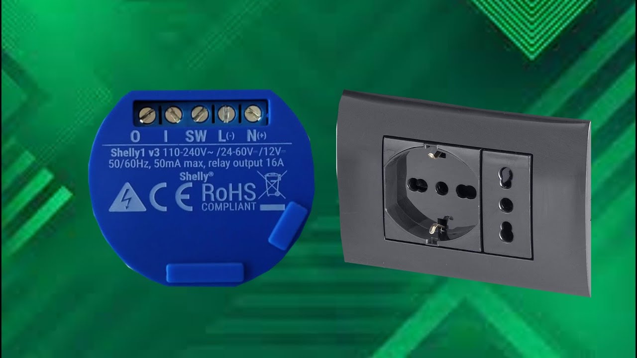 COME RENDERE UNA PRESA ELETTRICA INTELLIGENTE CON SHELLY 1