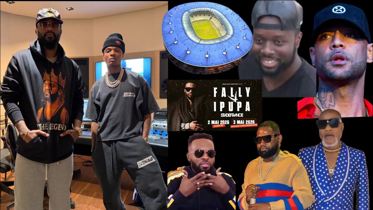 FALLY IPUPA SDF DOUBLE SOLD OUT GIMS DEVENU FOU, WIZKID DANS ALBUM XX, FERRÉ BERCY MAWA WATA BETA YE