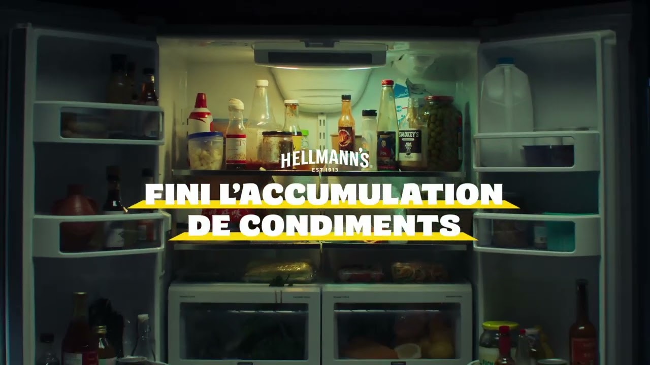 Fini l’accumulation de condiments avec Hellmann’s