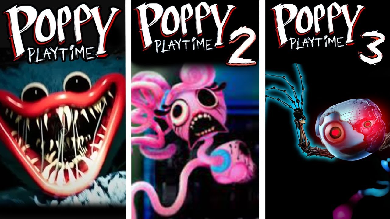 ALL TRAILER COMPARISON : Chapter 1 VS Chapter 2 VS Chapter 3 [Poppy Playtime: Chapter 3]