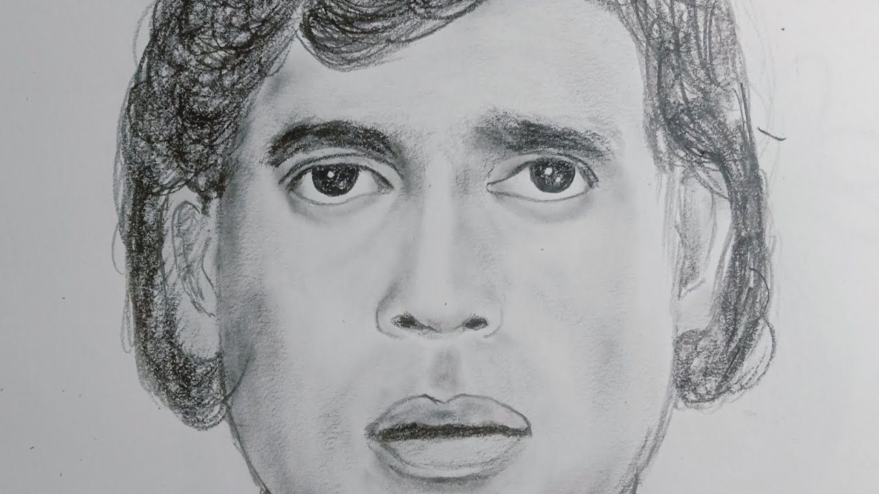 Man face drawing/How to draw a man face 