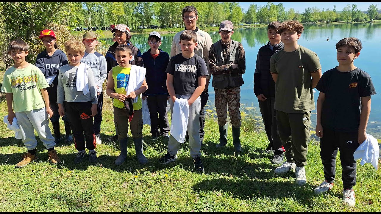 Concours à la grosse truite au lac du Loup d'avril 2024