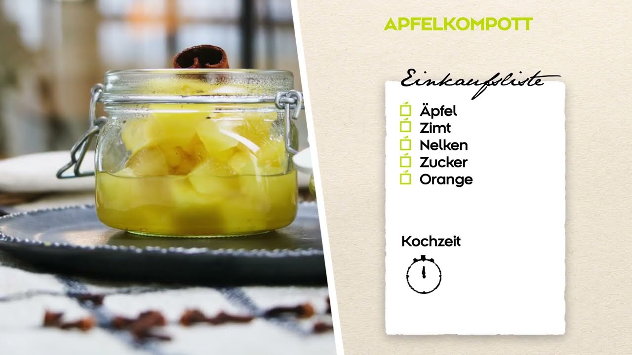 Echt Guat! - Apfelkompott | Einfache Rezepte zum Nachkochen von Bioferdl