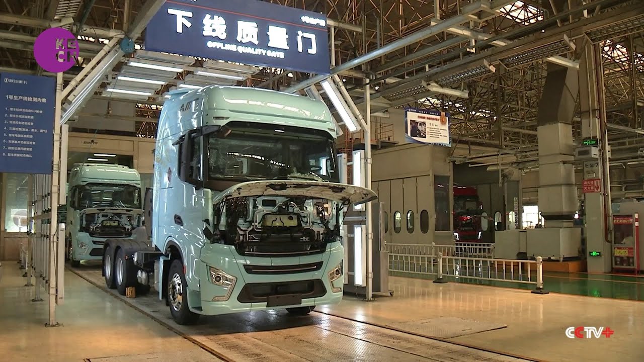 Natural Gas-Powered Heavy Truck Production Accelerates in China