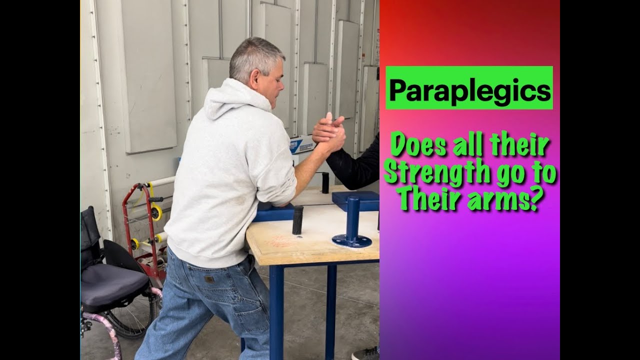 Wheelchair man pull Pro Armwrestler! #shorts #armwrestling