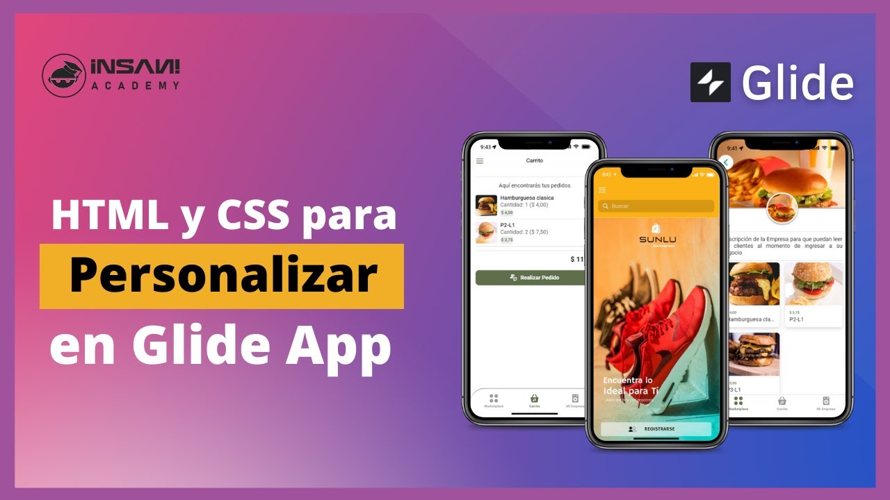 HTML y CSS en Glide App ¿Cómo funciona? | Personalizar App hechas en Glide