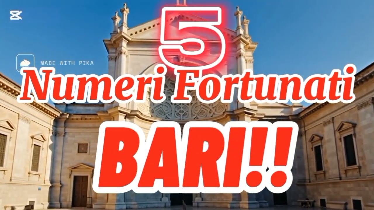5 numeri fortunati da giocare sulla Ruota di Bari!