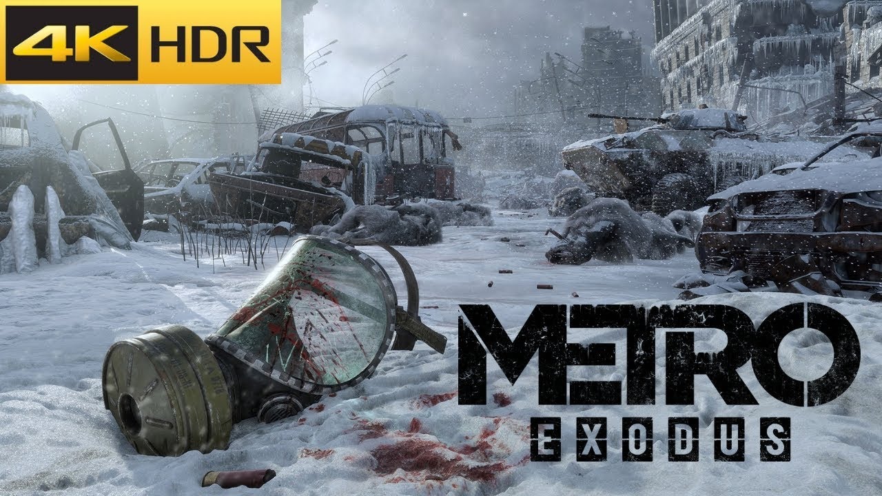☣️ METRO EXODUS PS4 Pro gameplay 【4K HDR】