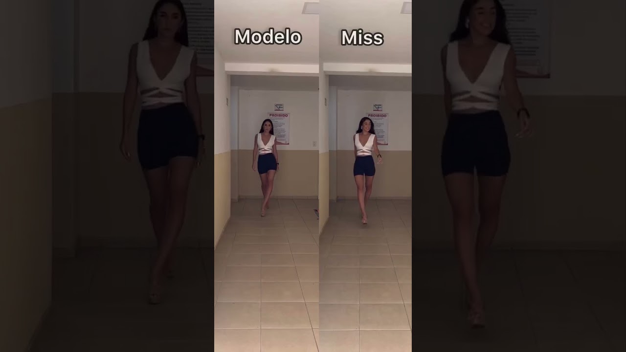 Model Vs Pageant Walk