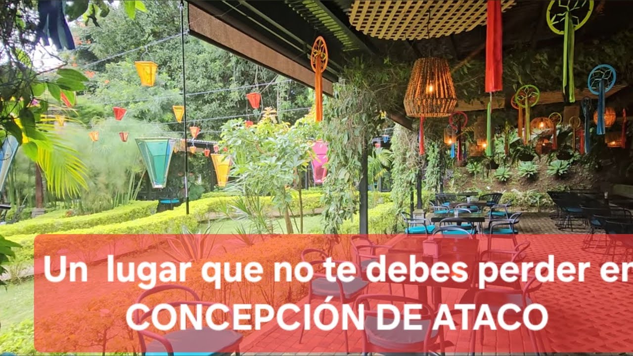 Un Lugar que deben visitar acá en Concepción de Ataco !! 