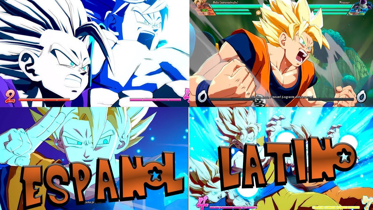 Dragon Ball FighterZ TODOS los movimientos ESPECIALES Audio Latino