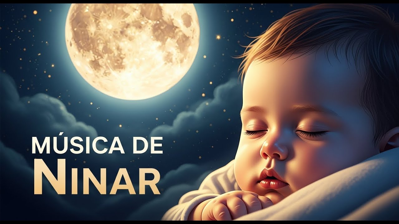 Bebê Dorme Rápido 🌙 Música de Ninar com Voz Suave
