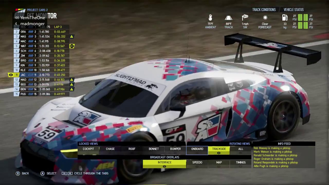 Project Cars 2 - ONLINE GT3 Race [MASSIVE FAIL, SMDH!]