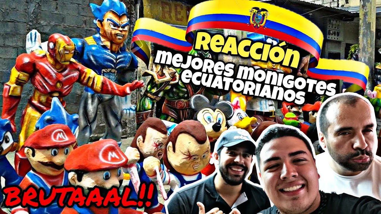REACCIÓN MONIGOTES EN ECUADOR!!! DE NO CREER!!!