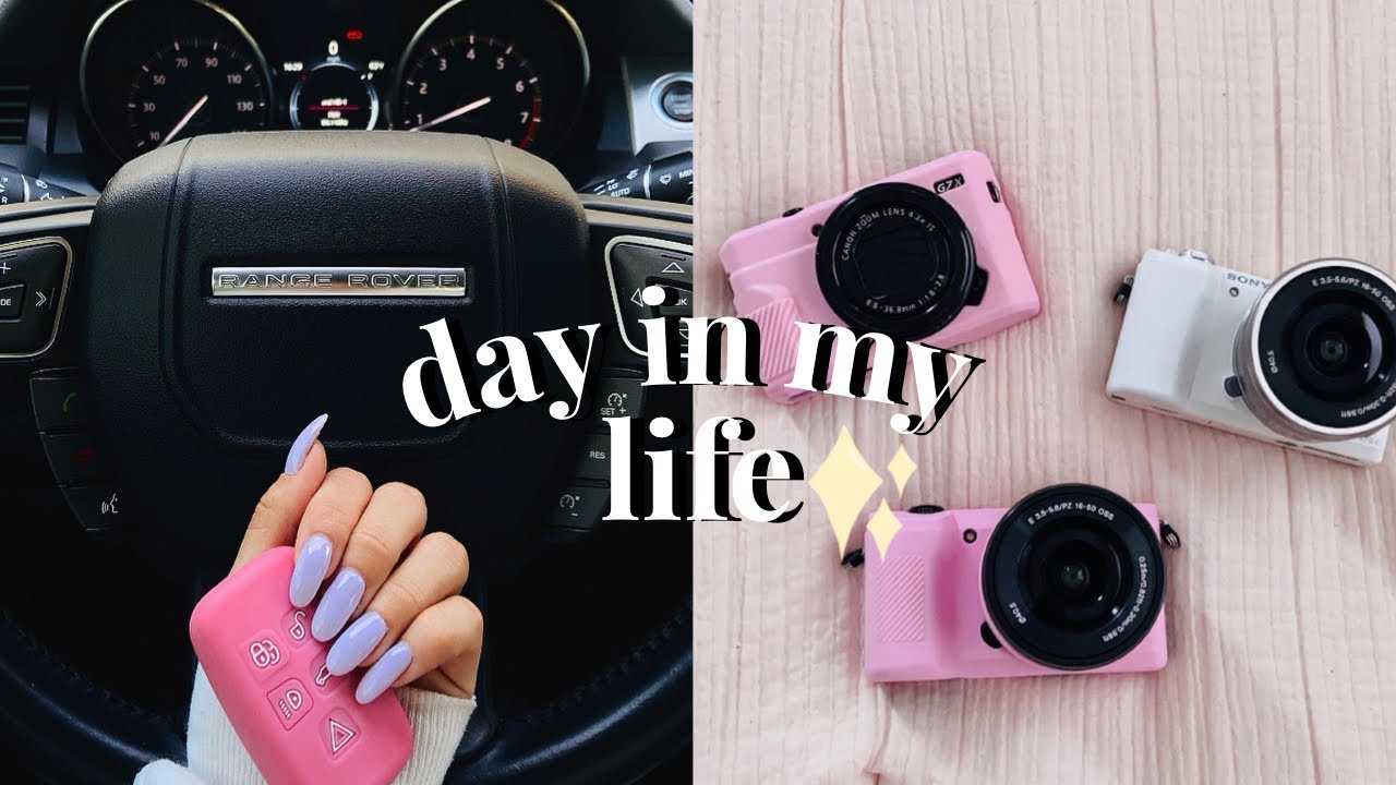 GIRLY VLOG♡: Nails, New Camera Unboxing, Girly Home Decor Haul etc!