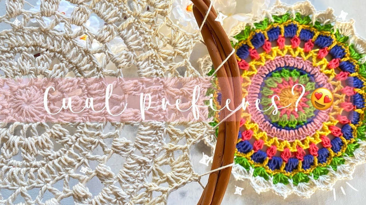 Atrapasueños o mándala 😍  tejido a crochet paso a paso tutorial