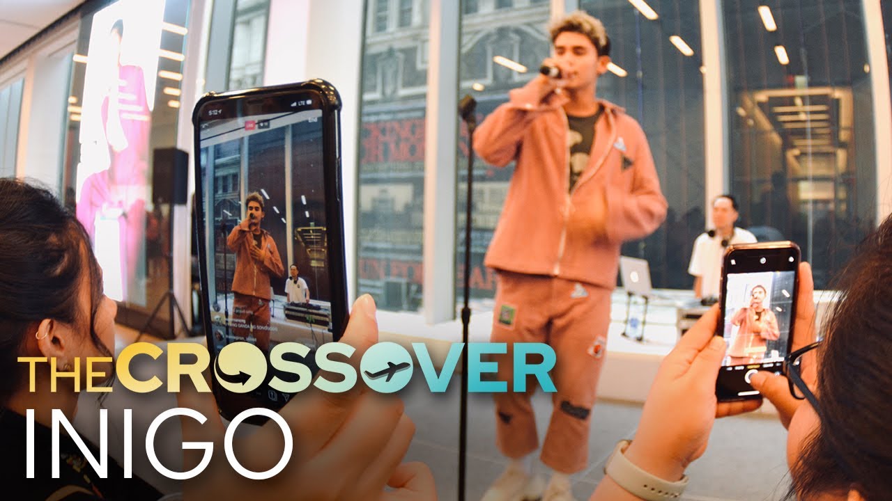 The Crossover: INIGO PASCUAL Ep. 1 Los Angeles, CA 1st Performance & BTS Making Of 