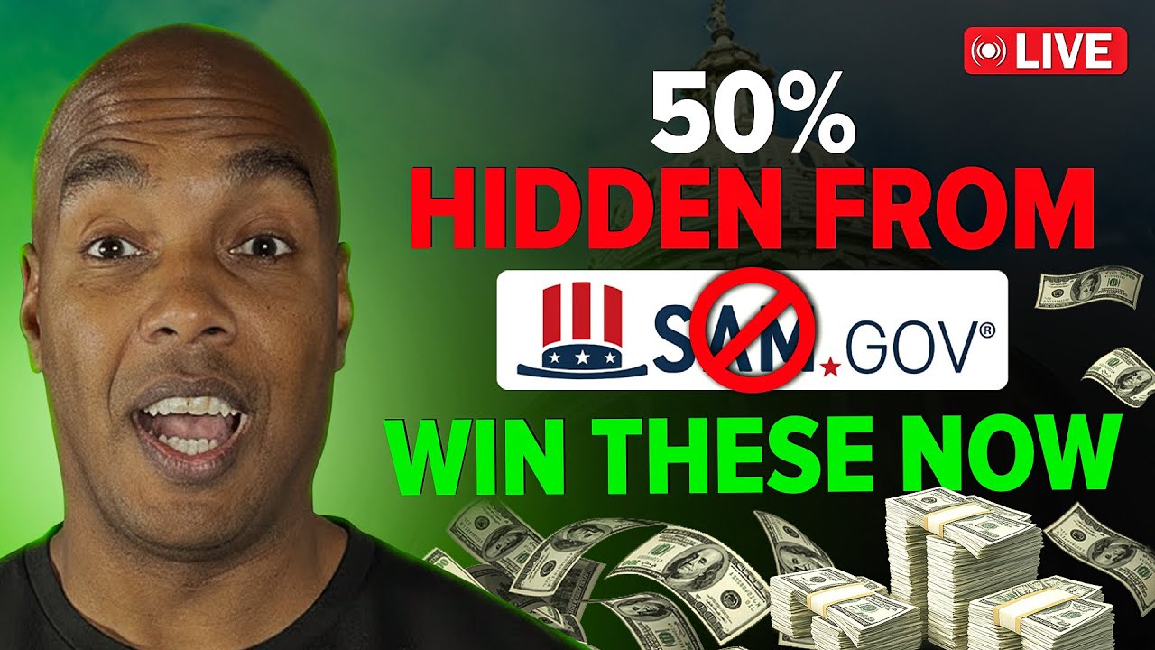 50% of Federal Contracts NEVER Hit SAM.gov — Here’s How to Actually Win Them (LIVE)